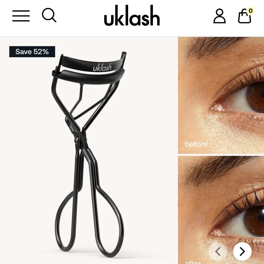 UkLash Eyelash Curler